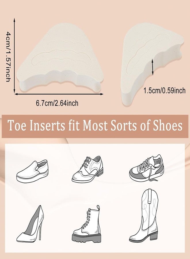 Trendegic Heel Grips Liner Cushion Inserts for Loose Shoes | Heel Pads, Shoe Bite Protector | Anti-Slip Foot Care Pads, Height Increase Insoles | Triangle, Pentagon for Sneakers, Boots (Men & Women) (Triangle - Beige) - Image 5