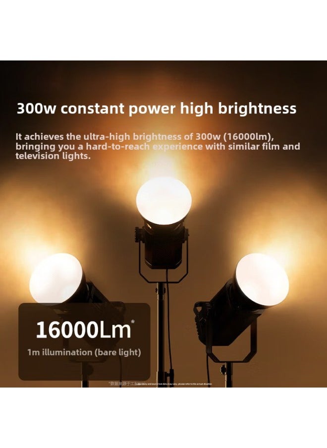 Generic 300W Live Light Supplementing Anchor With Goods Photography Light Soft Light Photography Deep Throwing Light Beauty Light Suit Wholesale-Light Source Color:300w Lamp + 2.8m Light Stand  - Image 4