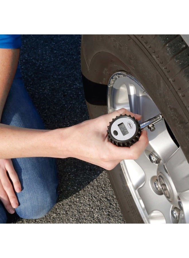 Slime 20456 Tire Pressure Gauge, Pro-Series, Mini, Digital Precision, (5-100 psi) - Image 3