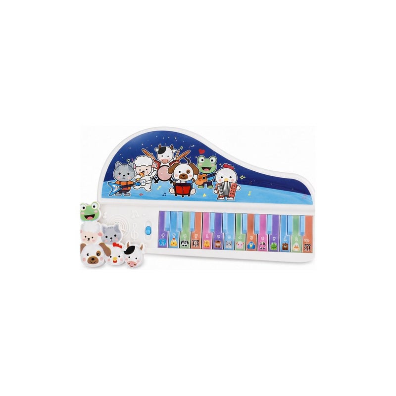 Kids Piano Keyboard Toy with Animal Characters, Musical Learning Instrument for Toddlers | Sing & Play - Image 1