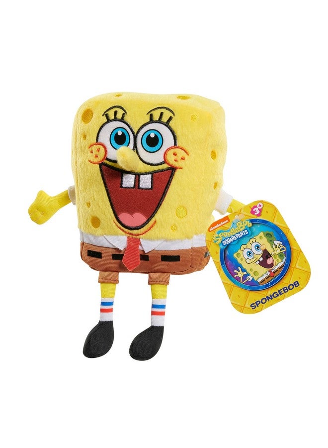 Spongebob Squarepants دميّة سبونج بوب سكوير بانتس بحجم 7 إنش، حجم قابل للجمع ممتع، حيوان محشو، ألعاب للأطفال من عمر 3 سنوات فما فوق بواسطة جاست بلاي - Image 5