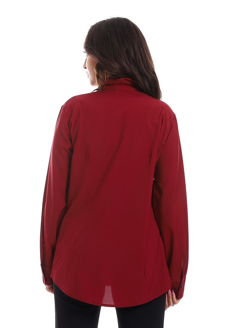 Master Jeans Women Long sleeve buttoned down shirt - Image 2