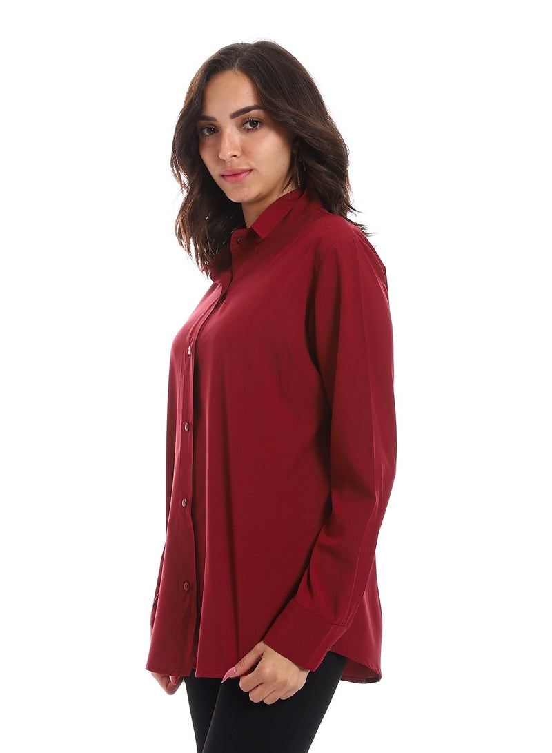 Master Jeans Women Long sleeve buttoned down shirt - Image 1
