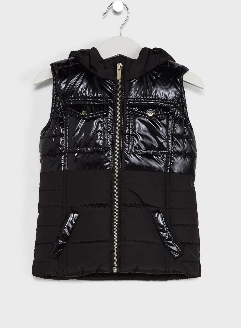 RIVER ISLAND Kids High Shine Gilet