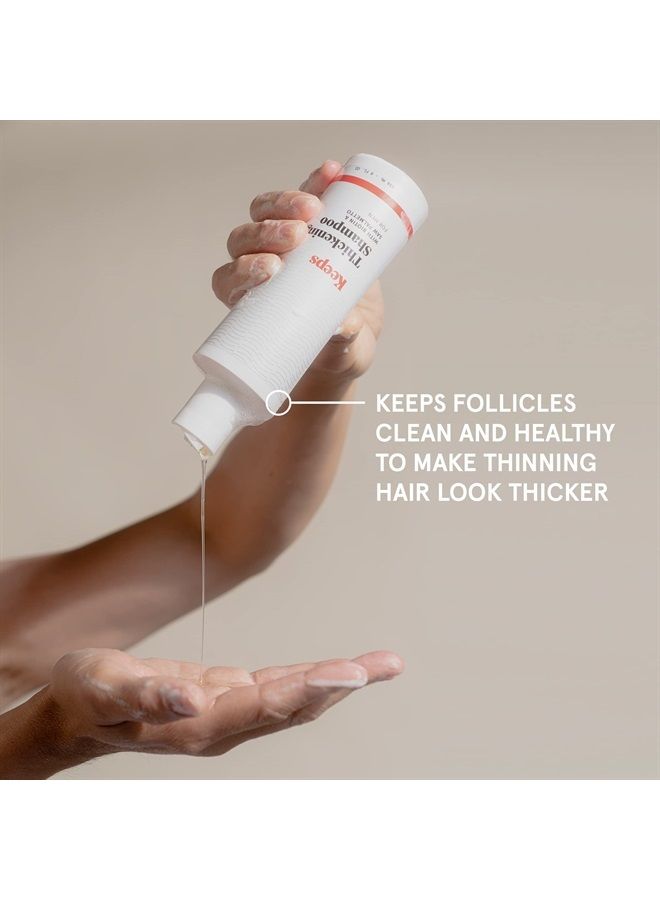 Keeps Hair Thickening Shampoo & Conditioner Set - Treatment for Thinning Hair and Hair Loss - Regrowth for Fuller, Thicker Looking Hair - Infused with Biotin, Caffeine, & Saw Palmetto - Image 4