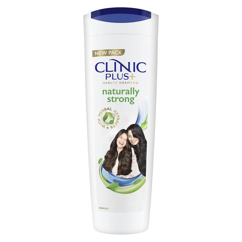 Clinic Plus شامبو كلينيك بلس الصحي القوي بشكل طبيعي مع مستخلصات الأعشاب 340 مل - Image 3