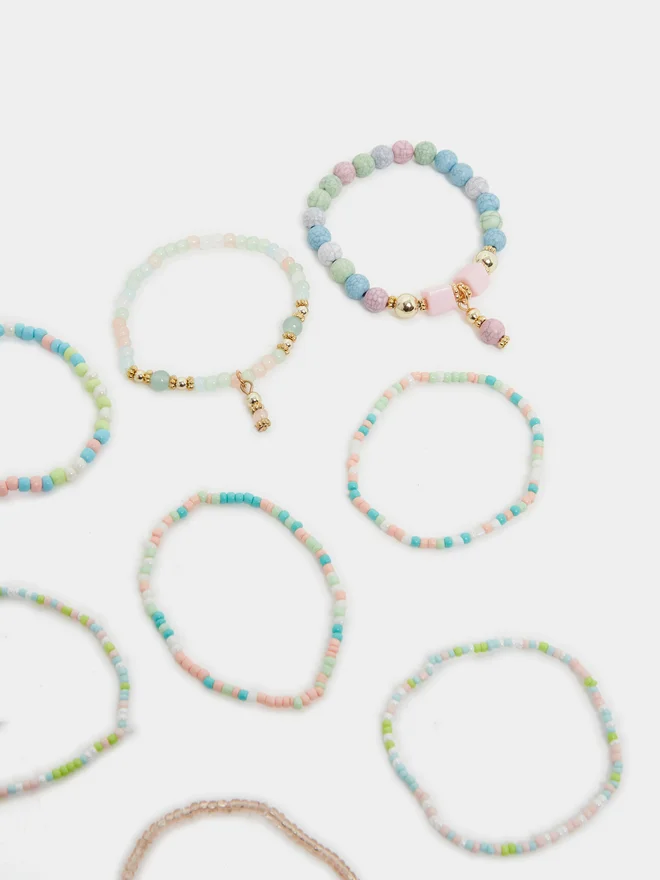Styli Styli Pack Of 7 Beaded Bracelets