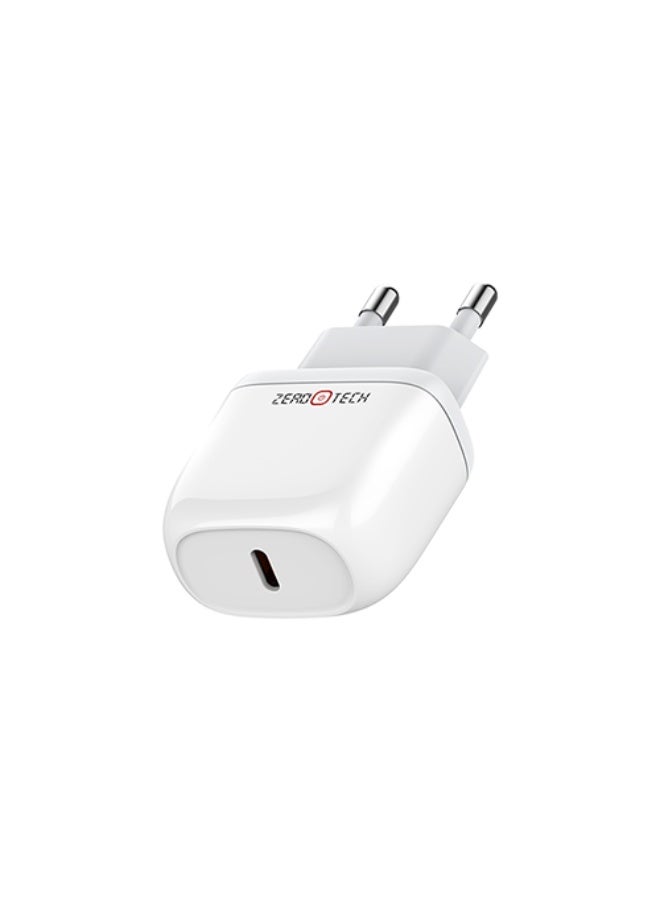 ZEROTECH ZPCCH-20  Wall Charger Type-C 20 W Fast Charging - Image 1