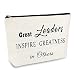 Mikela Leaders Gifts for Women Cosmetic Bags Leaders Boss Appreciation Gifts Makeup Bag Boss Day Birthday Gift for Leader Supervisor PM Mentor Colleague Leaving Retirement Gift Travel Toiletry Pouches - Image 2