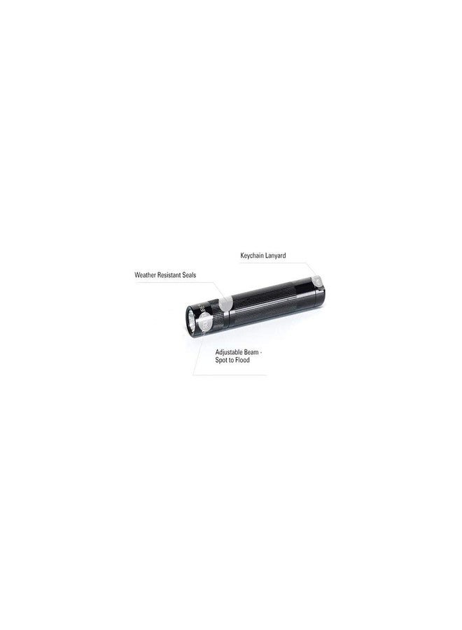 Maglite, Solitaire Spectrum Series LED Flashlight, AAA, Black Body, Red LED Light - Image 3