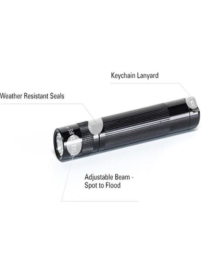 Maglite, Solitaire Spectrum Series LED Flashlight, AAA, Black Body, Red LED Light - Image 2