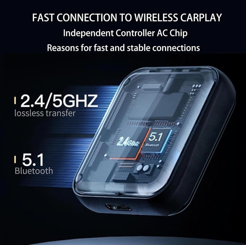 Vierex Carbitlink Wireless Carplay & Android Auto Dongle - Image 3