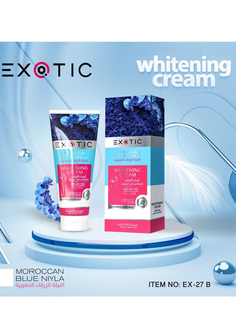 Exotic Whitening Cream MOROCCAN BLUE NIYLA