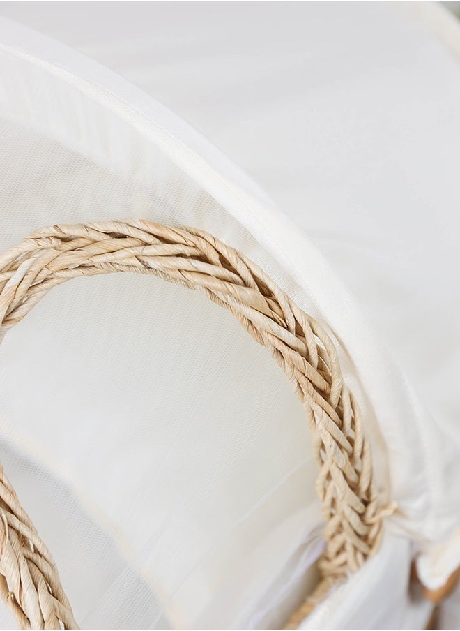 FUN MOMENT Moses Basket Baby Bed with Mosquito Net  - Image 4