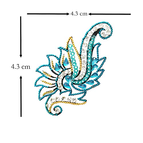 Comet Busters Body Jewel Glitter Stone Temporary Tattoo Body Sticker (BT002) - Image 3