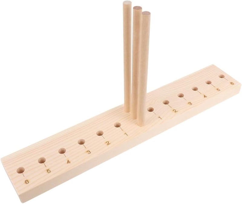 أداة صانع القوس الخشبي لصنع الأقواس الشريطية والأكاليل وإكسسوارات الشعر - Image 1