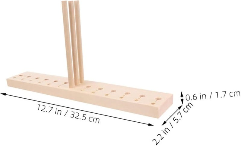 أداة صانع القوس الخشبي لصنع الأقواس الشريطية والأكاليل وإكسسوارات الشعر - Image 3