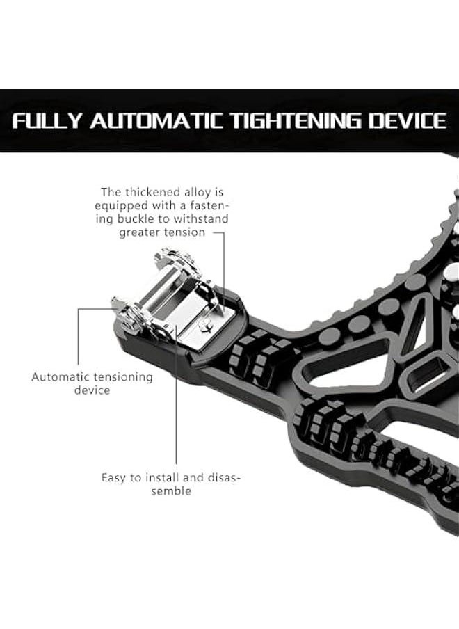 Generic TPU Snow Chains 6 Pack,Upgraded Tire Chains for Cars/Trucks/SUV/ATV,Emergency Anti Slip Tire Traction Chains for Tire Width 165-275mm…  - Image 4