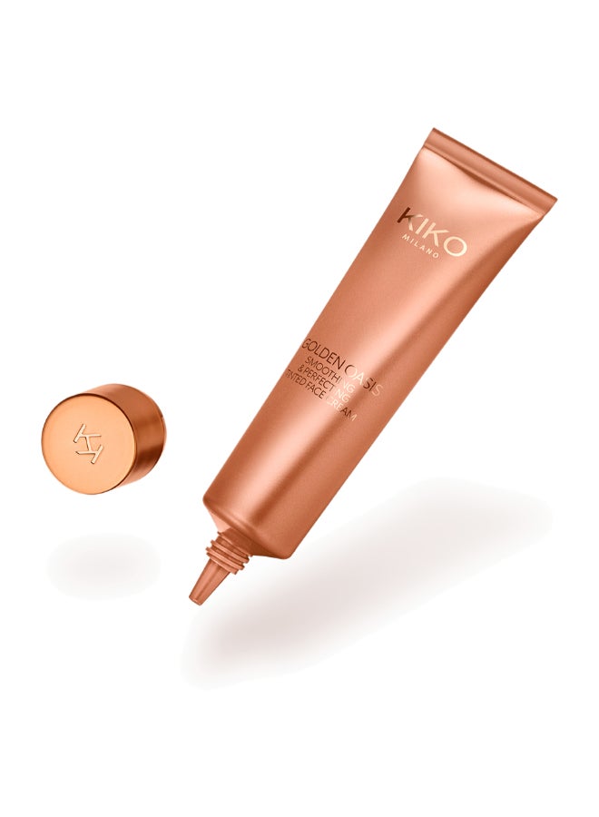 KIKO MILANO Golden Oasis Smoothing And Perfecting Tinted Face Cream  03 - Image 3