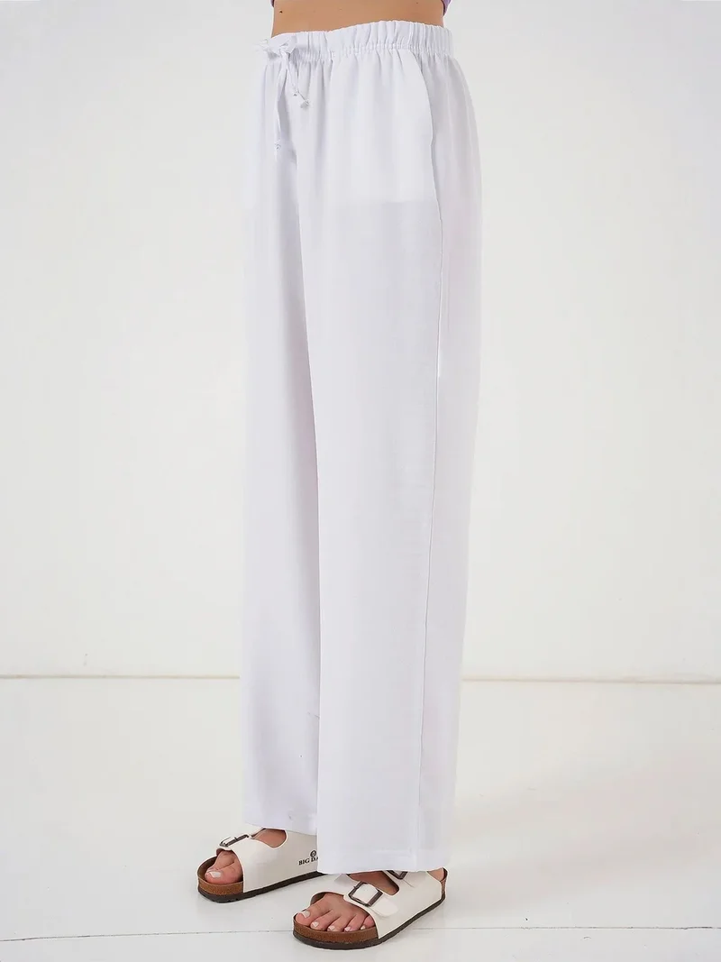 BIG DART BDART Wide Leg Relaxed Pants with Drawstring
