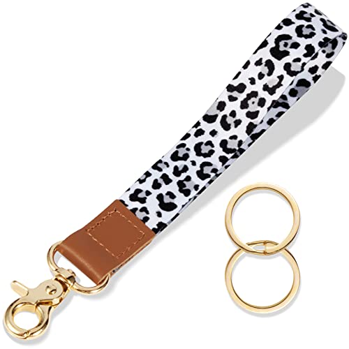 XCHIN Hand Wrist Lanyard Key Chain Holder, Wristlet Strap for Key for Women & Men, Short Keychain Lanyard for Car Key - Image 1