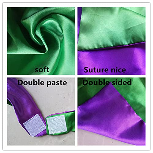 AICOC Capes and Masks For kids Double Side Dress up Costumes Christmas Halloween Cosplay Gift For Boys Girls - Image 2