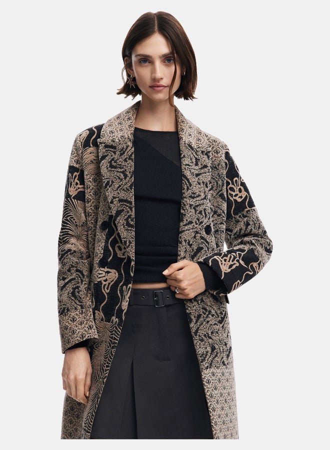 DESIGUAL Long patch coat  - Image 3