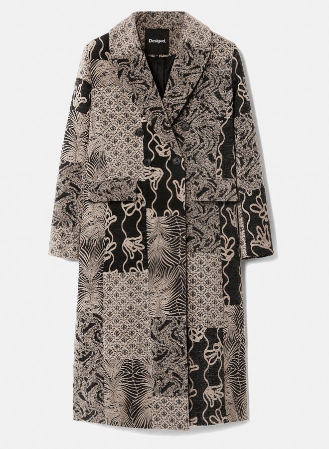 DESIGUAL Long patch coat  - Image 5