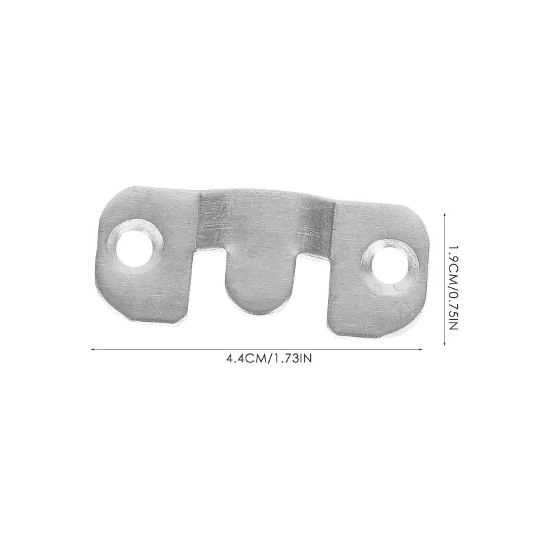 16 Pairs Heavy Duty Stainless Steel Interlocking Picture Hangers For Wall And Frame Mounting - Image 3