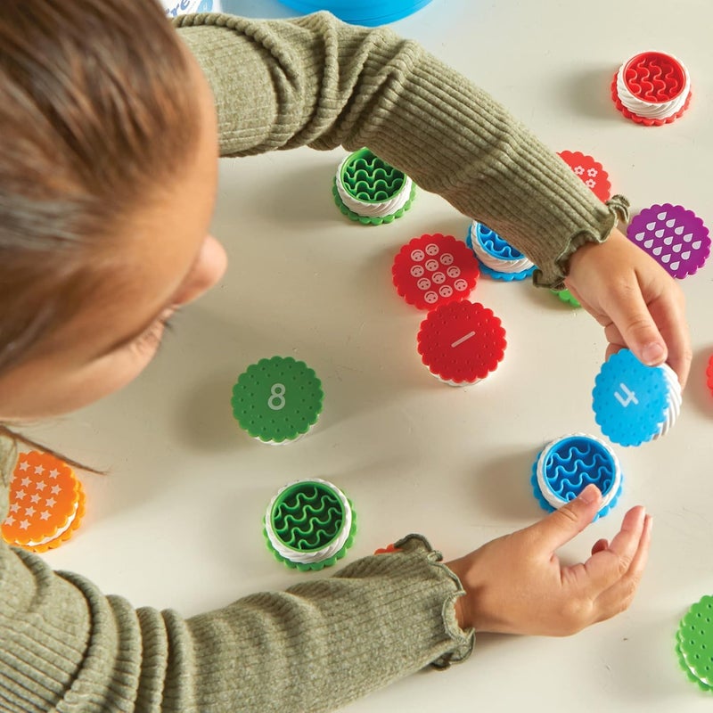 Learning Resources Mini Number Treats, Toddler Learning Toys, Learning & Education Toys, Montessori Toys for Kids, Baby & Toddler Toys, Cookie Toys, 40 Pieces, Ages 3+ - Image 3