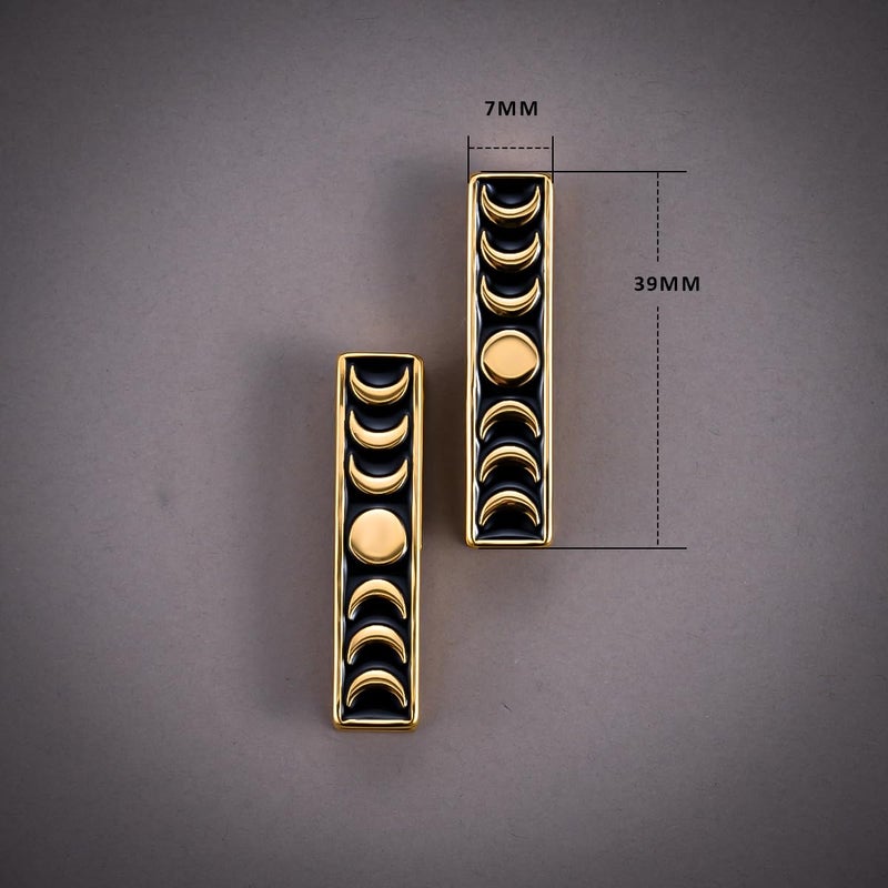 ERKUOO 2PCS Ear Weights for Heavy Plugs, Tunnels & Gauges - 2g(6mm) Ear Dangle Jewelry - Image 4