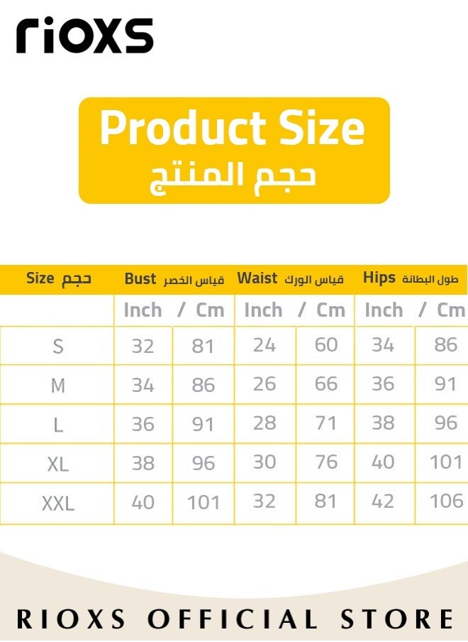 RIOXS - Womens Tankini Swimsuits Two Piece Tummy Control Bathing Suits Ruffle Swim Tank Top with Shorts Swimwear - Image 1