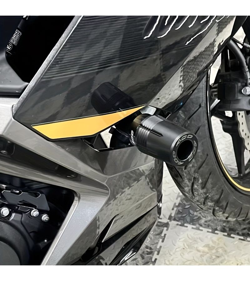 Titanium Motorcycle Body Frame Anti Fall Engine Protection Ball Compatible With Kawasaki Ninja 400 Z400 Z500 Ninja500 - Image 5