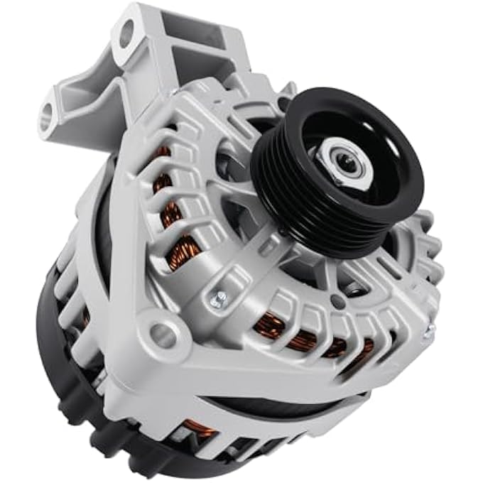 YOMALL Alternator 11932 for 2010-2016 LaCrosse 3.6L for 2010-2011 SRX 3.0L for 2012-2020 Impala 3.6L for 2010-2012 Terrain & Equinox 3.0L V6 Replacement Alternator 150A 6PK 13588312 FG15S019 - Image 1