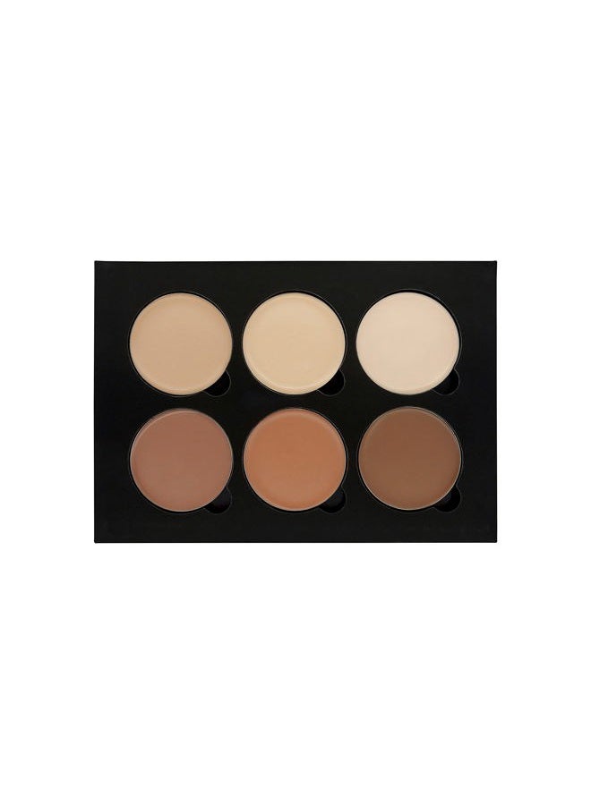 W7 Lift & Sculpt Cream Contour Kit - Concealing, Highlighting & Contouring Makeup Palette - Step-by-Step Instructions Included - Image 4