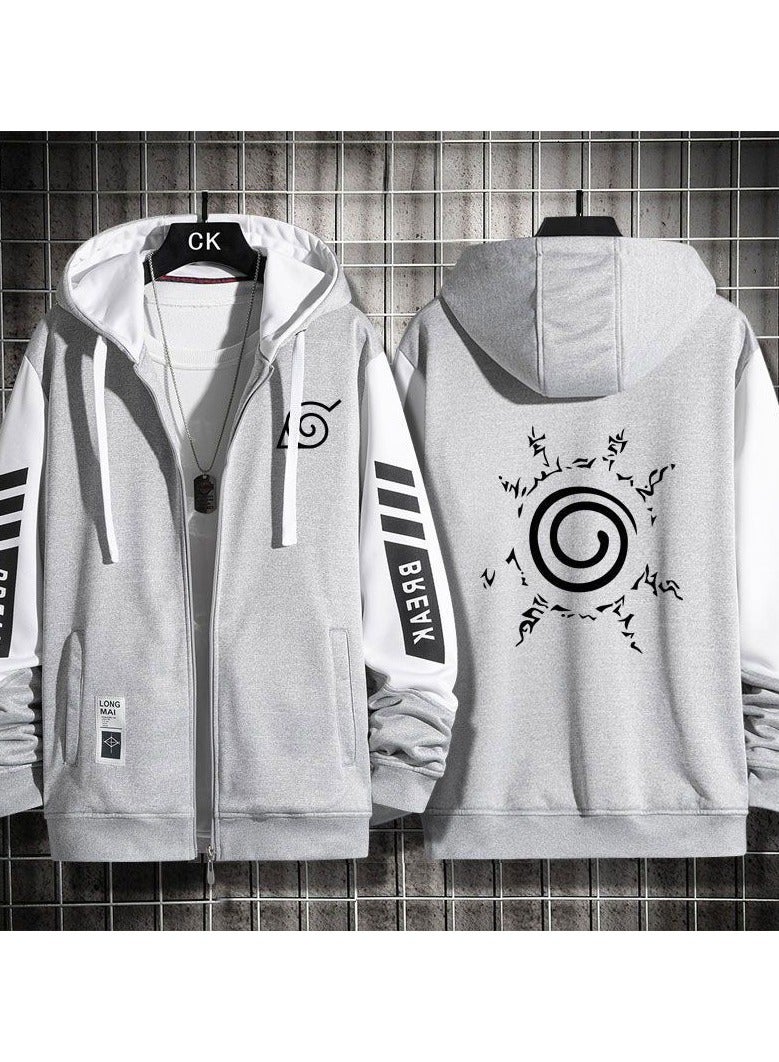 KUYING New NARUTO Zipper Casual Cardigan Jacket  - Image 1