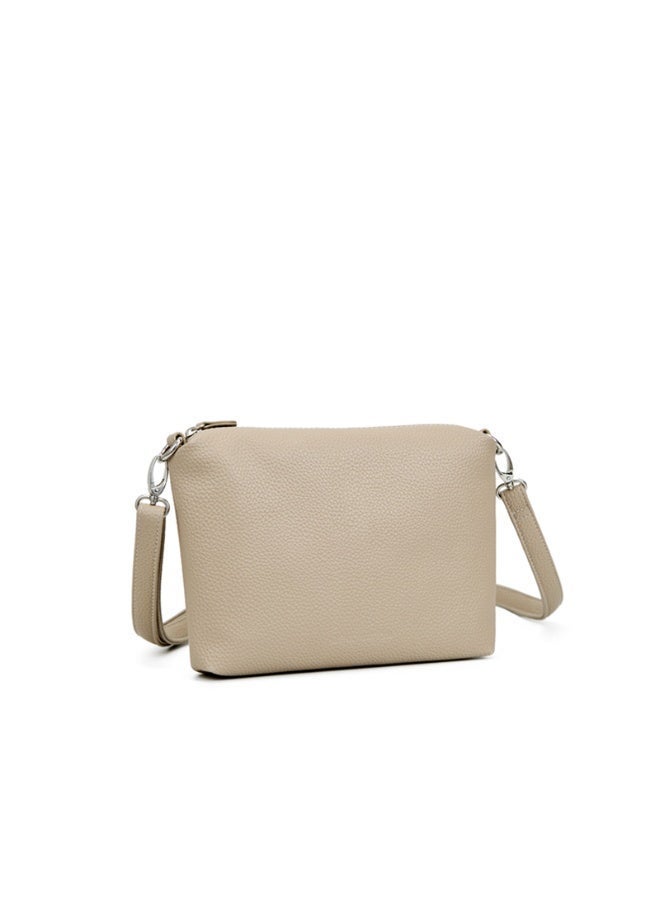 New fashionable white-collar versatile shoulder bag crossbody bag, pebbled grain leather women's bag, mini soft leather small bag. - Image 2