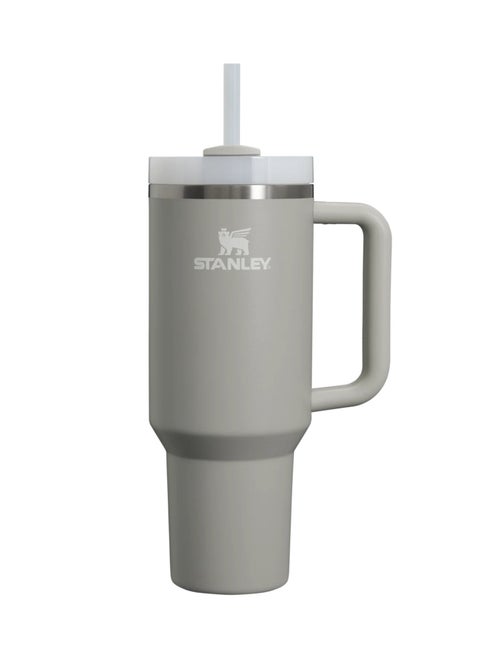 Stanley cup H2.0 Stainless Steel with Lid and Straw for Water Iced Tea,Coffee and Smoothie,Ash,40 oz