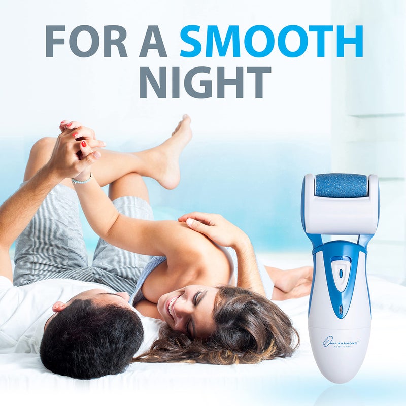 Own Harmony Electric Callus Remover: Own Harmony Professional Pedicure Tools Foot Care For Women  Rechargeable Foot Scrubber  Cr900 Electronic Feet File Pedi Sander Best For Hard Cracked Dry Dead Skin  3 Rollers - Image 4