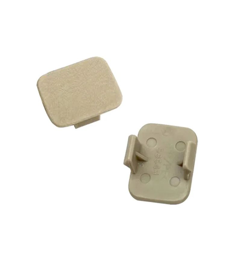 Set Of 2 Beige Decorative Caps For Screw Holes In Rear Seat Carpet Of Toyota Land Cruiser Prado 120 Model Years 2003 To 2009 Part Number 58649 60010 - Image 4