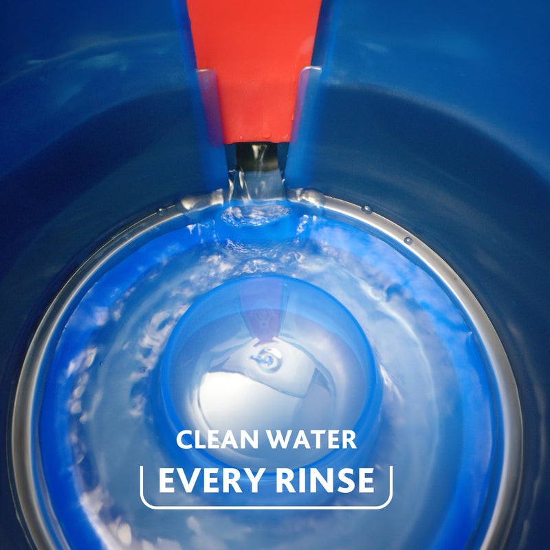 o cedar O-Cedar RinseClean Spin Mop & Bucket System | Clean with Clean Water | Removes 99% of Bacteria - Image 5