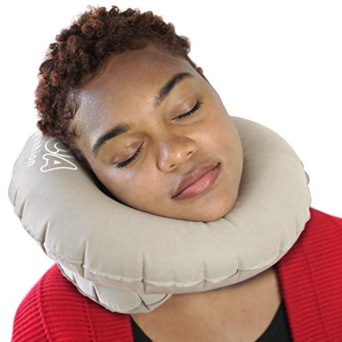 Boa Cushion Travel Pillow Inflatable Pain Relief Flight Cushion Relax for Adults and Kids - Image 2