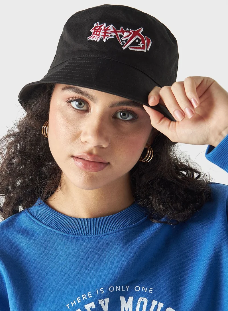 SP Characters Anime Embroidered Bucket Hat
