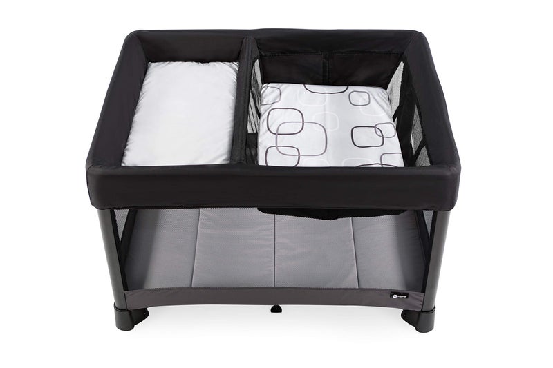 4moms breeze Bassinet Sheets, For Baby Bassinets and Furniture, Waterproof, Machine Washable, Soft, Plush Fabric, Silver/White, 1 Count (Pack of 1) - Image 2