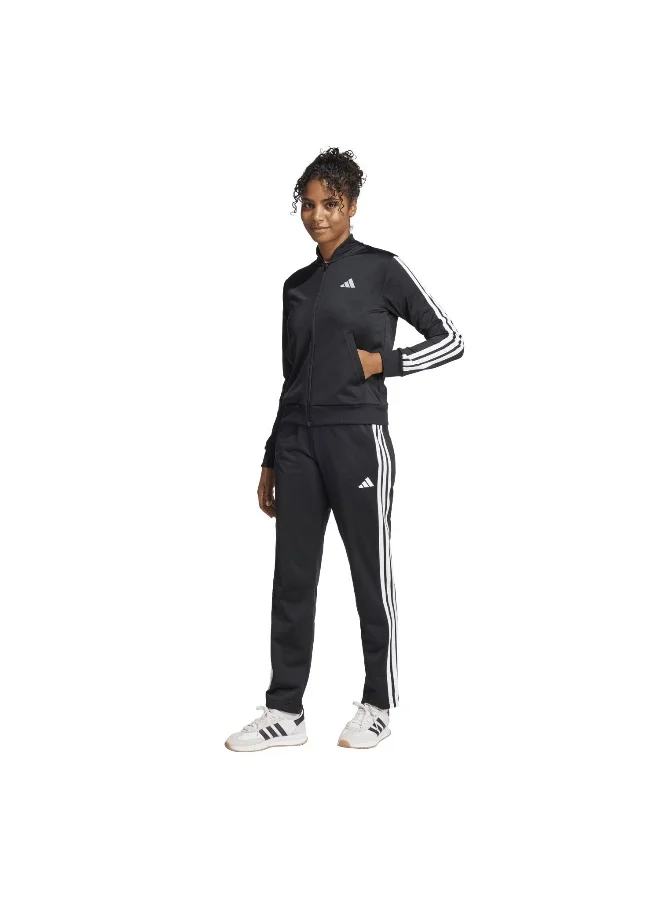 adidas بدلة تدريب نسائية W Ess 3S Ts سوداء XS