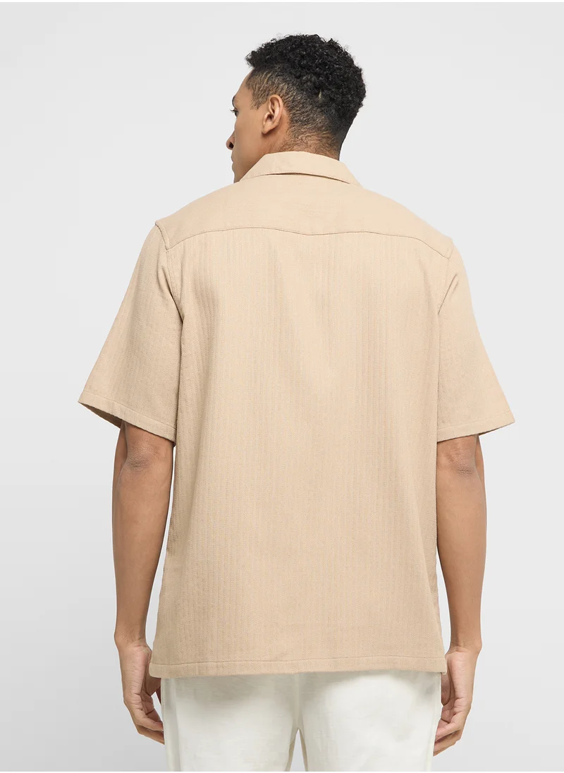 روبرت وود Mens Short Sleeve Shirt