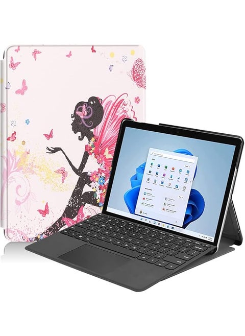 Case For Microsoft Surface Go 3 Ultra Lightweight Protective Stand Cover With Auto Sleep Wake Feature Case For Microsoft Surface Go 3 Tablet. Elf Girl