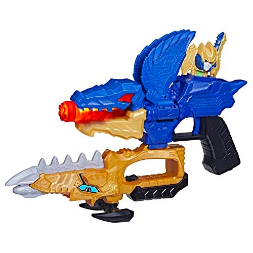 Power Rangers Dino Fury Gold Fury Blade Blaster Superhero Costume Accessory Ranger Morpher with Electronics Great Gift for Kids Ages 5 & Up - Image 1