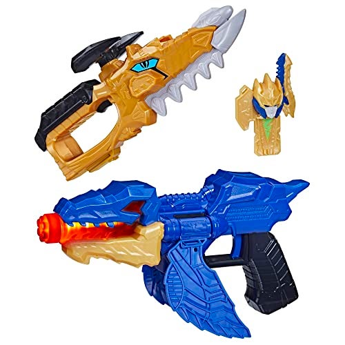 Power Rangers Dino Fury Gold Fury Blade Blaster Superhero Costume Accessory Ranger Morpher with Electronics Great Gift for Kids Ages 5 & Up - Image 2
