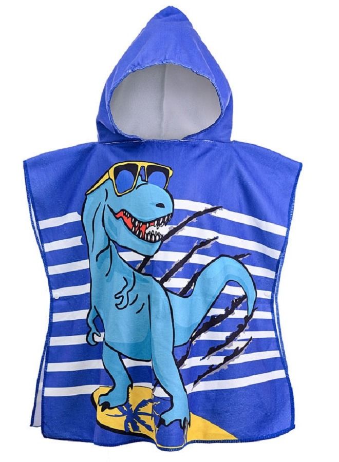 واي آند دي منشفة استحمام ناعمة بغطاء رأس بتصميم حيوان - Image 1